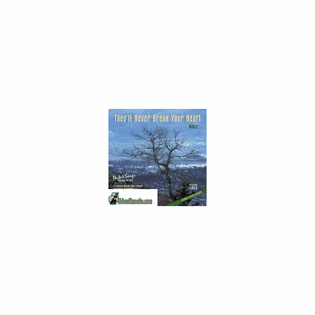 THEY'LL NEVER BREAK YOUR HEART (MALE)  Pocket Songs  PSCDG 1353