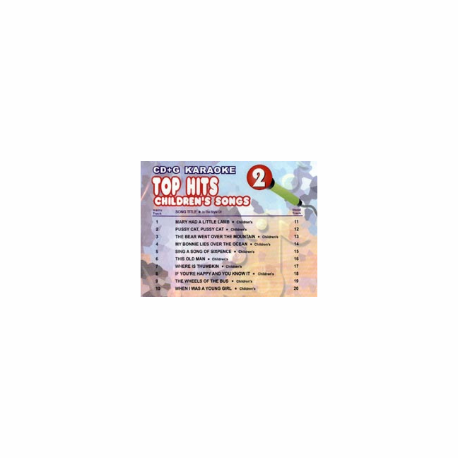 TOP HITS CHILDREN’S Vol. 2 U Best