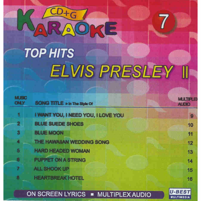 TOP HITS ELVIS PRESLEY II Vol. 7