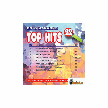  TOP HITS ENGLISH SONGS  22     U Best    CDGA 022