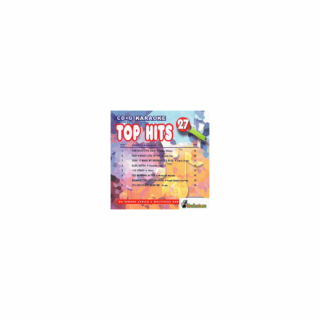 TOP HITS ENGLISH SONGS 27 UBest CDGA 027