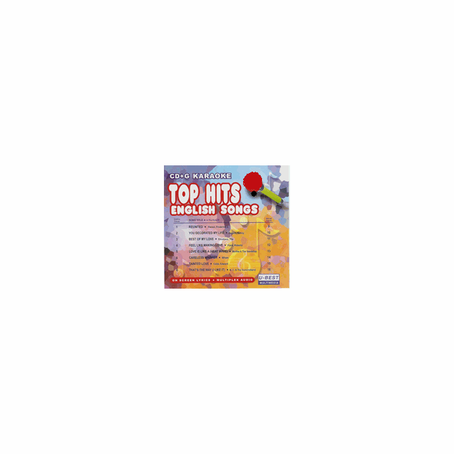 TOP HITS ENGLISH SONGS 44 U Best CDGA 044