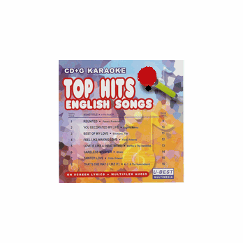 TOP HITS ENGLISH SONGS 44    U Best   CDGA 044    