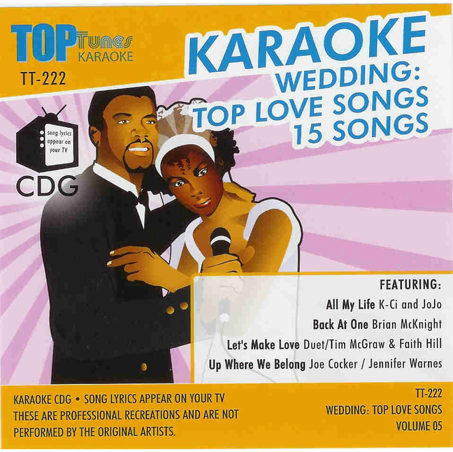 TOP LOVE SONGS Vol.5 Top Tunes Wedding TT 222