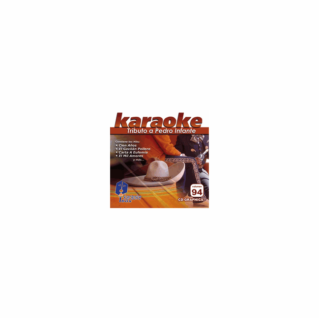 TRIBUTO A PEDRO INFANTE Vol. 94 Karaoke Box KB 094
