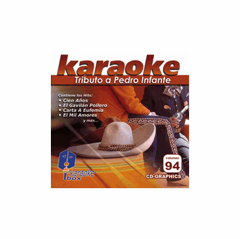 TRIBUTO A PEDRO INFANTE Vol. 94     Karaoke Box   KB 094