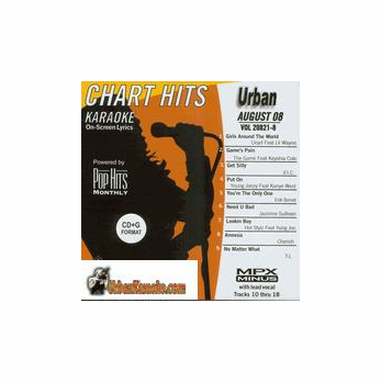 URBAN AUGUST  2008  Vol. 20821-8  Chart Hits 0808-U