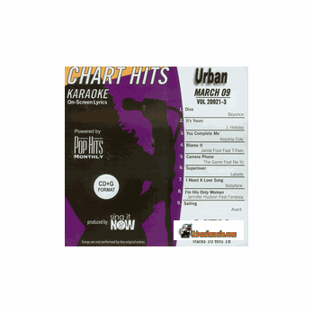 URBAN MARCH 2009      Chart Hits      0903-U 