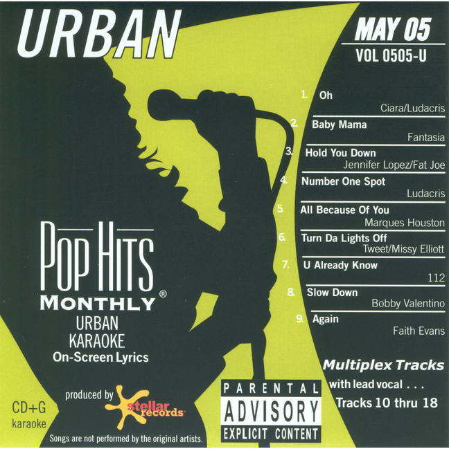 URBAN MAY 2005 Pop Hits Monthly Vol.0505