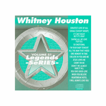 WHITNEY HOUSTON    Legends Series  LG 051 