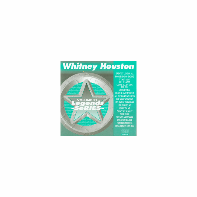 WHITNEY HOUSTON Legends Series LG 051