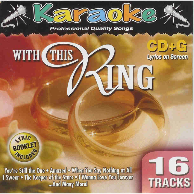 WITH THIS RING Karaoke Bay KB 30642