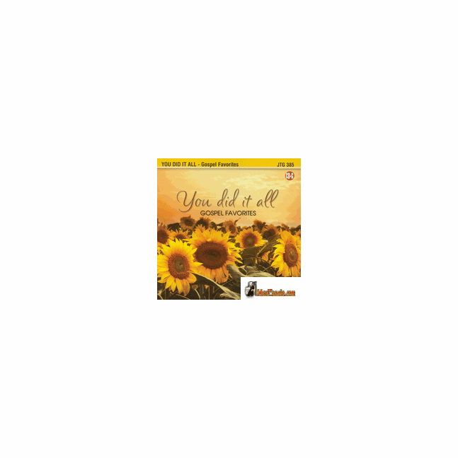 YOU DID IT ALL   Pocket Songs    Just Tracks      JTG 385