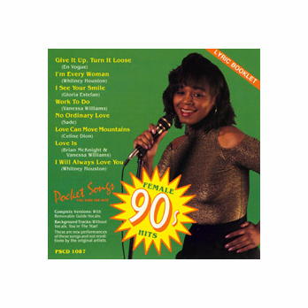 YOU SING CONTEMPORARY FEMALE HITS     Pocket Songs  PSCD  1087 