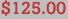 $125.00