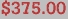 $375.00