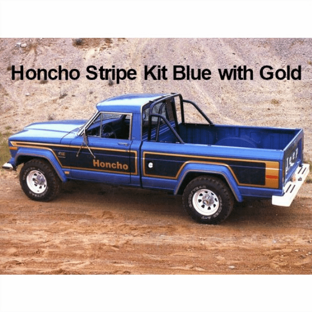 Jeep Decal and Stripe Kits, Jeep Cherokee S, Cherokee Chief, J10 Honcho