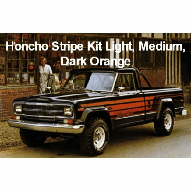 Jeep Decal and Stripe Kits, Jeep Cherokee S, Cherokee Chief, J10 Honcho
