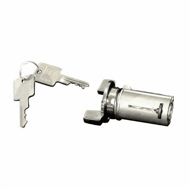 8120081K Coded Ignition Cylinder with Keys, Jeep SJ & J-Series (1981-1984).