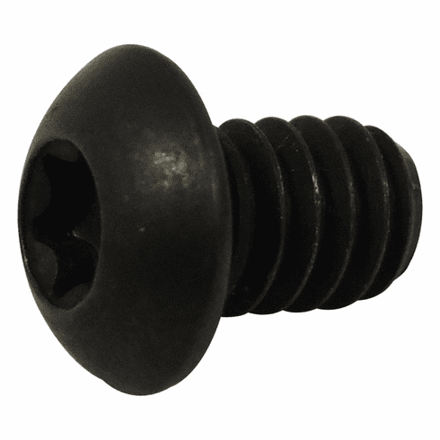 Black Button Head Torx Screw for Tailgate Regulator / Striker Mounting, 1981-1991 Jeep Grand Wagoneer, Cherokee SJ