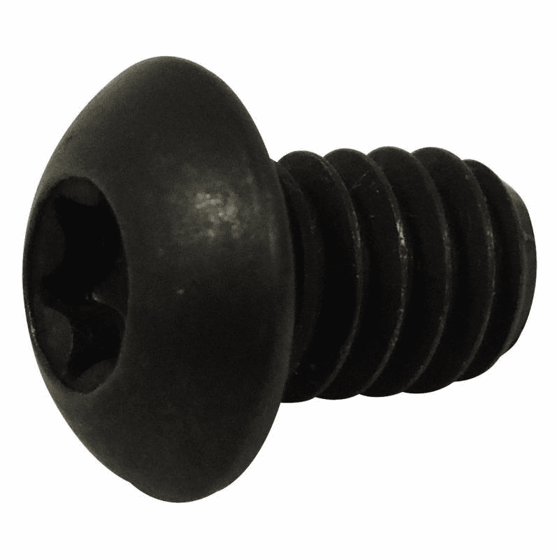 Black Button Head Torx Screw for Tailgate Regulator / Striker Mounting, 1981-1991 Jeep Grand Wagoneer, Cherokee SJ