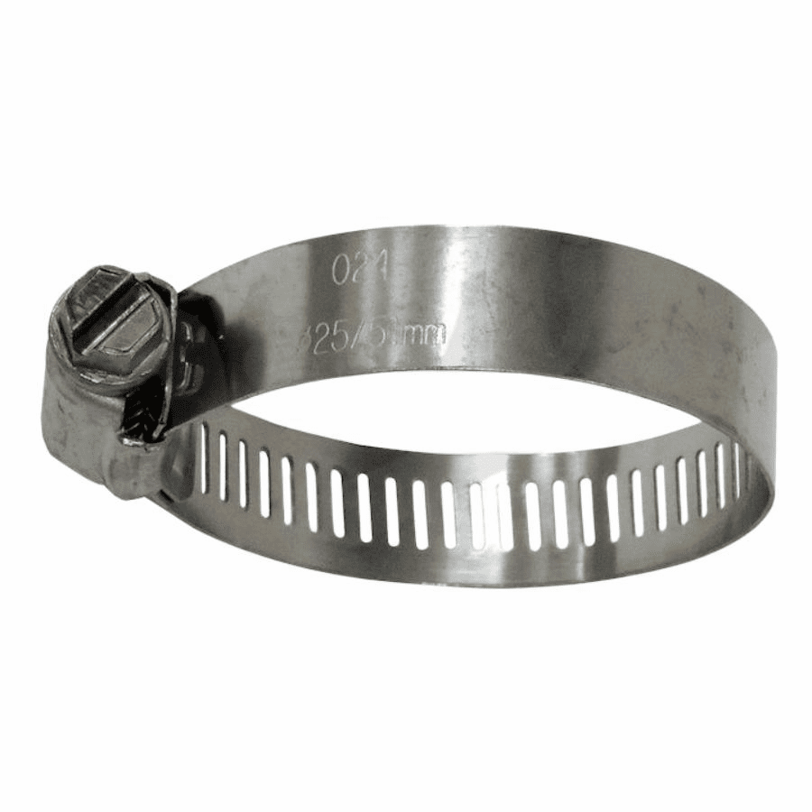 Cooling or Fuel Hose Worm Gear Hose Clamp; Range 1 - 2 inches