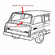 D1015 Tailgate Window Glass Run Channel for 1963-1991 Jeep Cherokee, Wagoneer, Grand Wagoneer