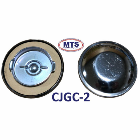 Gas Cap for 1945-1971 Jeep CJ Under Seat Tanks, Non-Vented