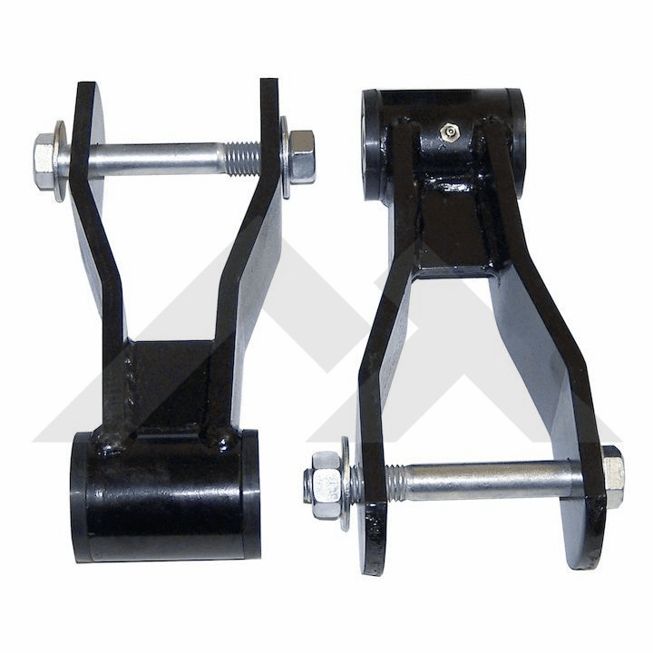 Greaseable Rear Spring Shackle Lift Kit for 84-01 Jeep Cherokee XJ & 86-92 Jeep Comanche MJ