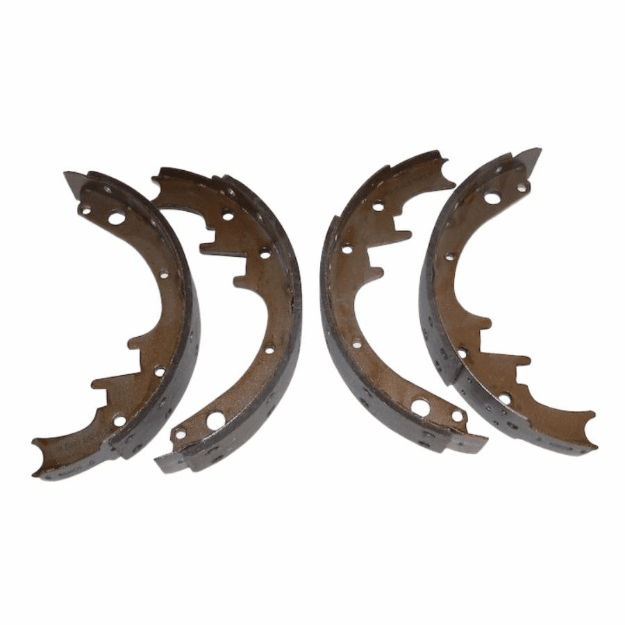 J8133818 Rear Brake Shoe Set for 87-89 Comanche MJ, 84-89 Cherokee XJ with 10" Brakes