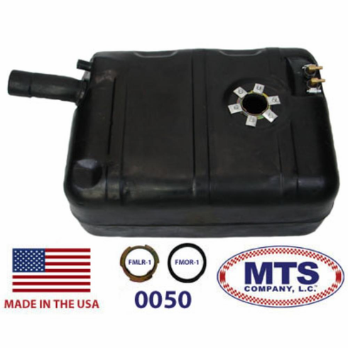 Plastic Fuel Tank for 1972-77 Jeep CJ5, 1972-75 Jeep CJ6 and 1976-77 Jeep CJ7, 15-Gallon
