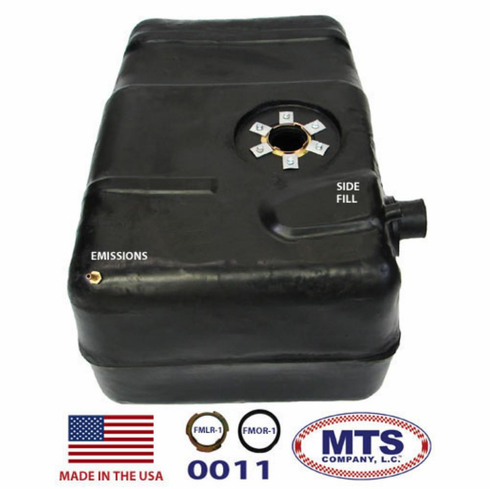 Plastic Gas Tank for 1962-1977 Jeep J-Series, J-10, J-20 Trucks, 18 Gallon Tank