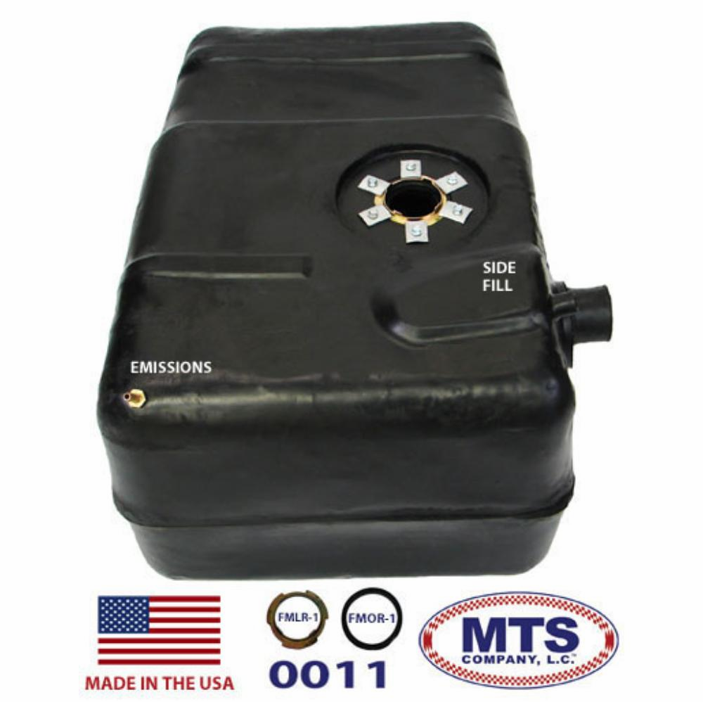 Plastic Gas Tank for 1962-1977 Jeep J-Series, J-10, J-20 Trucks, 18 Gallon Tank