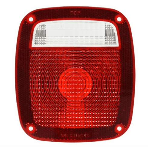 Tail Light Lens for 1974-1988 Jeep J-Series J10, J20 Sportside Models