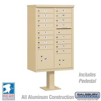 16 Door CBU Cluster Box Unit