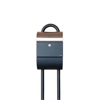 Allux 3000 Post Mount Locking Mailbox