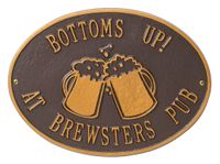 Beer Mugs Hawthorne Plaque