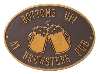 Beer Mugs Hawthorne Plaque