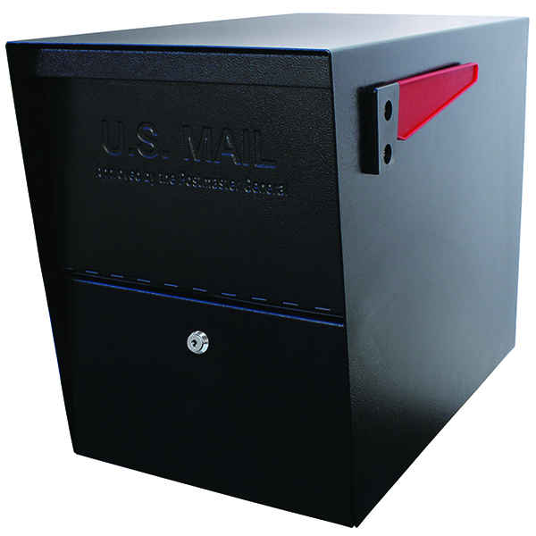 Small Package Locking Column Mailbox