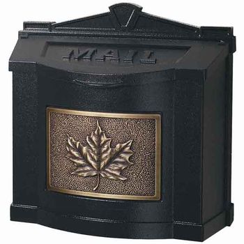 Black w/Antique Bronze Leaf