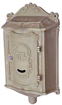 Colonial Locking Wall Mount Residential Mailbox