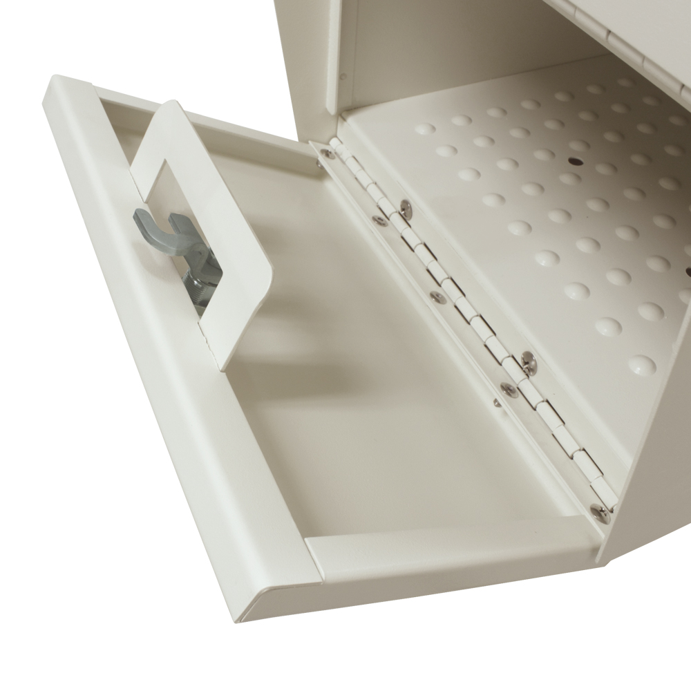 Small Package Locking Column Mailbox
