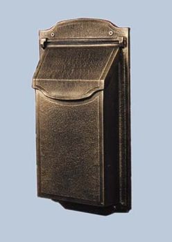 Contemporary Vertical Wall Mounted Residential Mailbox