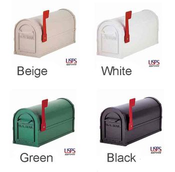 Country Rural Mailbox and Post