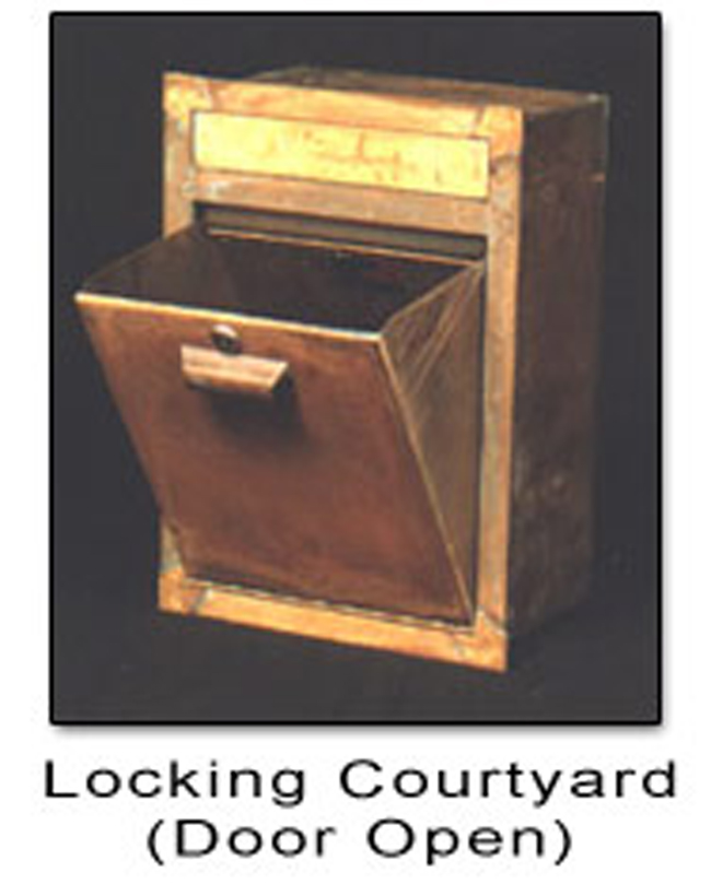Streetscape-Courtyard-Locking-Column-Mailbox Insert