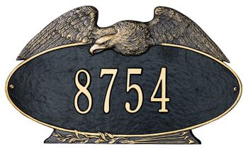 Eagle Oval Plaque