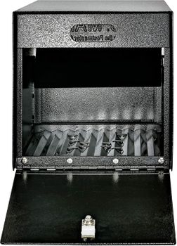 Front and Rear Door Column Mailbox Insert Rear Door View