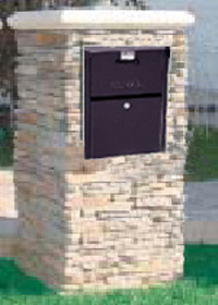 Column Mount Insert Front and Rear Opening Column Insert...Medium