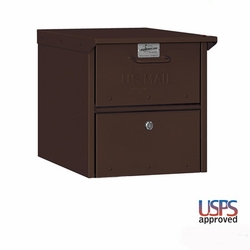 Front and Rear Opening Column Insert Medium Bronze