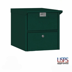 Front and Rear Opening Column insert Medium Green